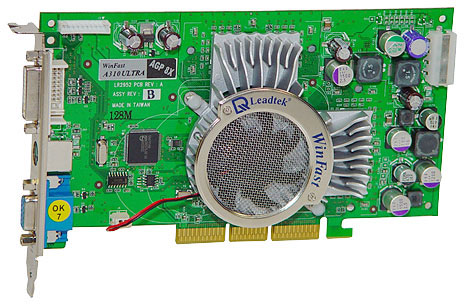 Leadtek WinFast A310 Ultra TD MyVIVO (nVidia GeForce FX 5600 Ultra)