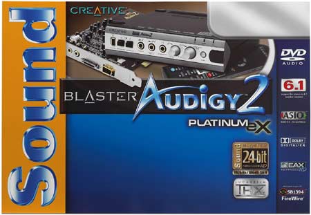 Creative Soundblaster Audigy 2 Platinum eX Review - Audigy Box