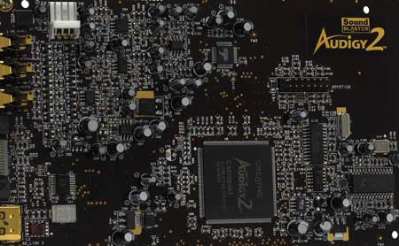 Creative Soundblaster Audigy 2 Platinum eX Review - Audigy Kaart