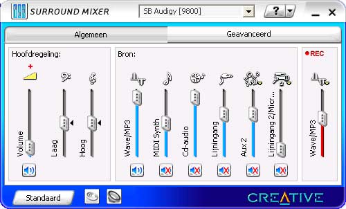 Creative Soundblaster Audigy 2 Platinum eX Review - Audigy Mixer