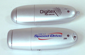 A-data en Digitex USB 2.0 flashdrives