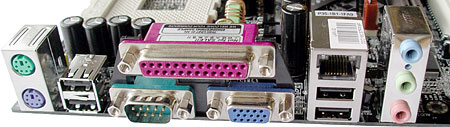 Close-up AOpen AK79G Tube moederbord