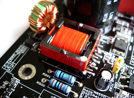 Close-up AOpen AK79G Tube moederbord