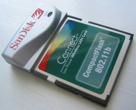 SanDisk 802.11b CF WiFi Card