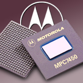 Motorola logo + G4 chip