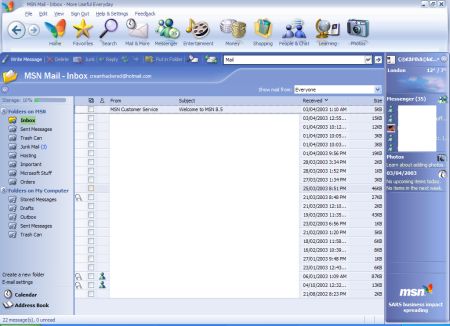 MSN Explorer 8.5 (klein)