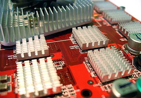 ATi Radeon 9800 Pro 256MB close-up