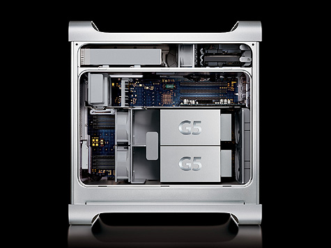 Apple Power Mac G5 doos - open Apple Power Mac G5 doos - open
