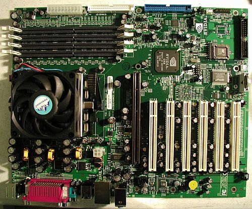 nVidia nForce3 Pro 150 demo moederbord