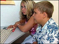 Computerende kids