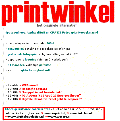 Printwinkel screenie