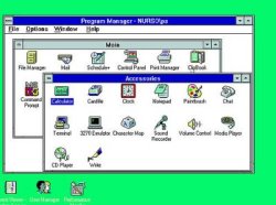 Windows NT 3.1 desktop screen