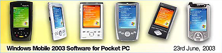 Windows Mobile 2003 Windows Mobile 2003