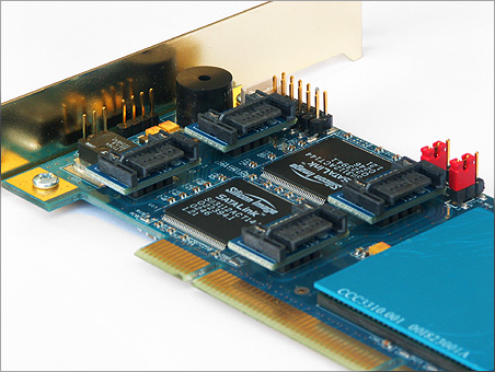 ICP Vortex GDT8546RZ Silicon Image SATA-controllers & connectoren
