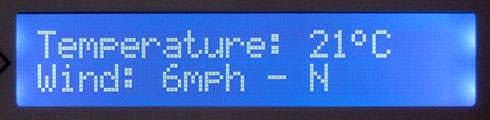 Matrix Orbital MX202 review - Weather info Matrix Orbital MX202 review - Weather info