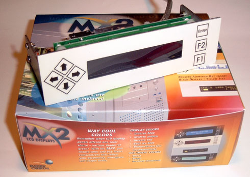 Matrix Orbital MX202 review - retail doos