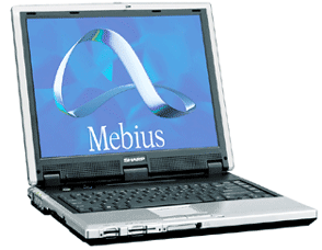 Sharp 3D-notebook
