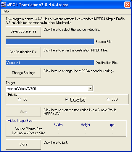 Screenshot AV320