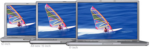 Nieuwe Apple Powerbook familie Nieuwe Apple Powerbook familie