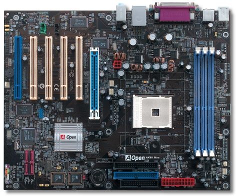 AOpen AK89 Max nForce 3 150 moederbord