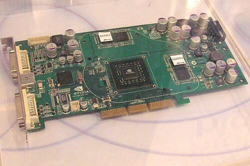 nVidia NV40 met GDDR3-geheugen