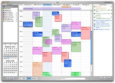Apple iCal screenie