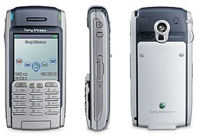 Sony Ericsson P900 (drie aanzichten) Sony Ericsson P900 (drie aanzichten)