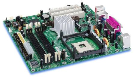 Intel D865GRH met TPM-chip