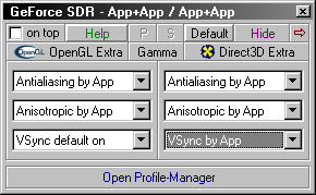 aTuner 1.7.11.5216 @ GeForce 256