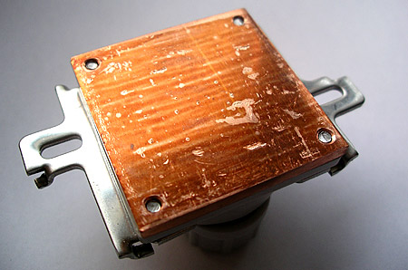 Onderkant GPU-blok