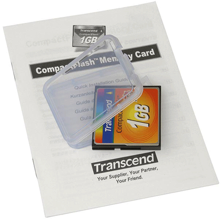 Transcend 45x Compact Flash