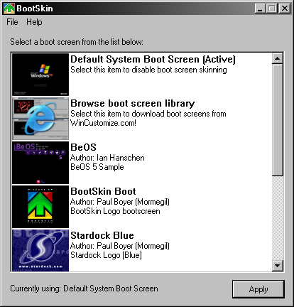 BootSkin 1.0 RC0