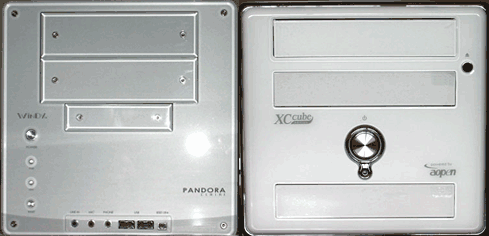 AOpen XC Cube en Soldam Pandora Claire