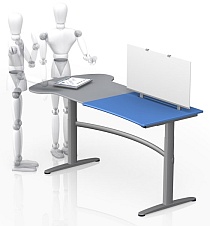 Living Tomorrow - Gispen T-Desk (staan klein) Living Tomorrow - Gispen T-Desk (staan klein)