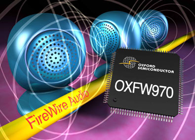 Oxford Semiconductors FireWire audiocontroller