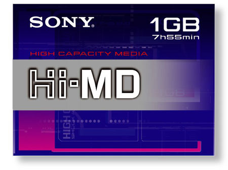 Sony Hi-MD MiniDisc Sony Hi-MD MiniDisc