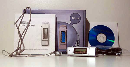 MP3-pendrives: accessoires i-Bead 150M