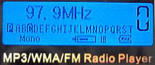 i-Bead 150M: LCD (FM-tuner)