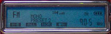 Amac Han-320: LCD (FM-tuner)