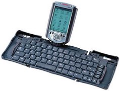 Stowaway opklapbaar handheldtoetsenbord Stowaway opklapbaar handheldtoetsenbord