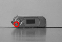 Aiptek MP-313: mic