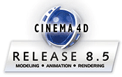 Serververgelijking jan 2004: Cinema 4D logo Serververgelijking jan 2004: Cinema 4D logo