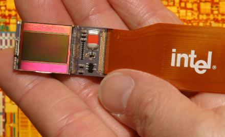 Intel Cayley LCOS-chip Intel Cayley LCOS-chip