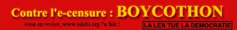 Franse anti-censuur-banner Franse anti-censuur-banner