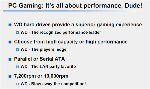 Western Digital interview: WD voor gaming Western Digital interview: WD voor gaming