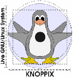 Knoppix logo (150px breed)
