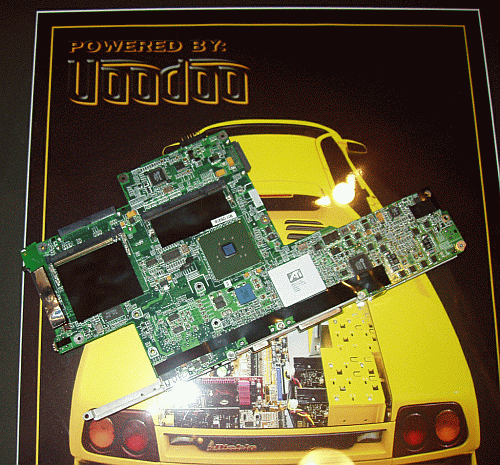 VooDoo notebook moederbord met ATi Mobility Radeon 9700 (klein)