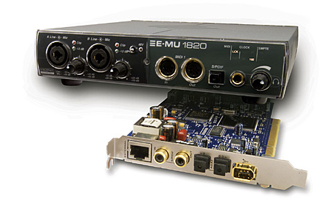 Creative Professional E-MU 1820 Digital Audio Systeem Creative Professional E-MU 1820 Digital Audio Systeem