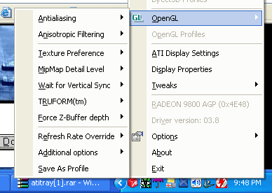 ATI Tray Tool screenshot