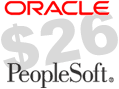 PeopleSoft - Oracle (bod van 26 dollar per aandeel)